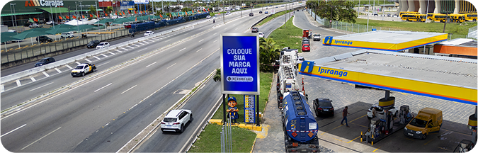 Painel Ronaldão - VCVIEW MÍDIA - A melhor em mídia externa